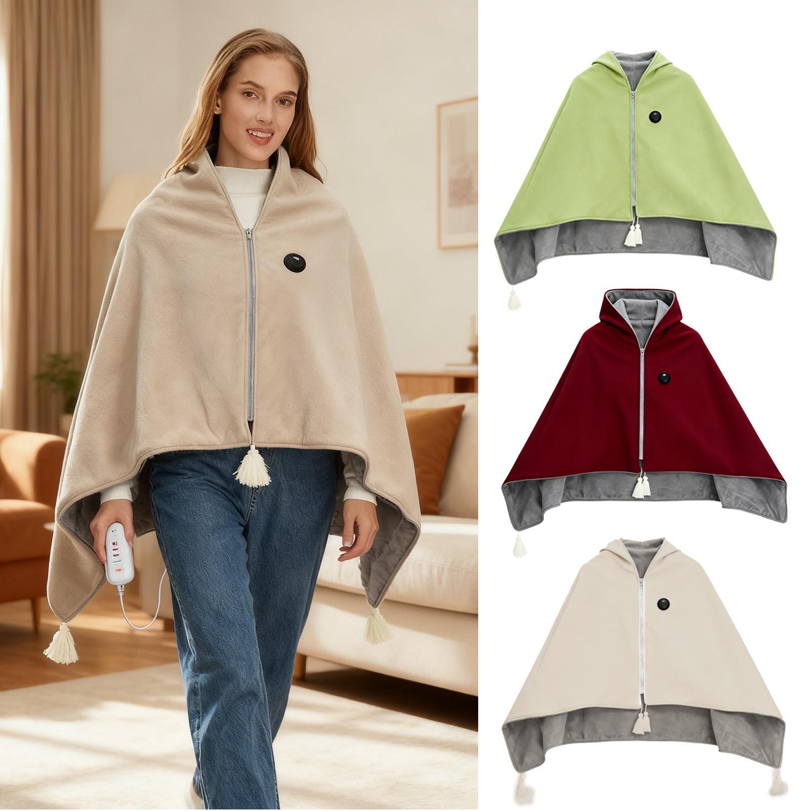 Home Office Sofa - USB Heated Shawl 3-Level Safe Portable