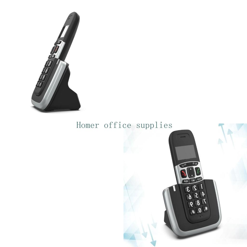 Home Office Phone Number - K43B Cordless Phone with Low Radiation,