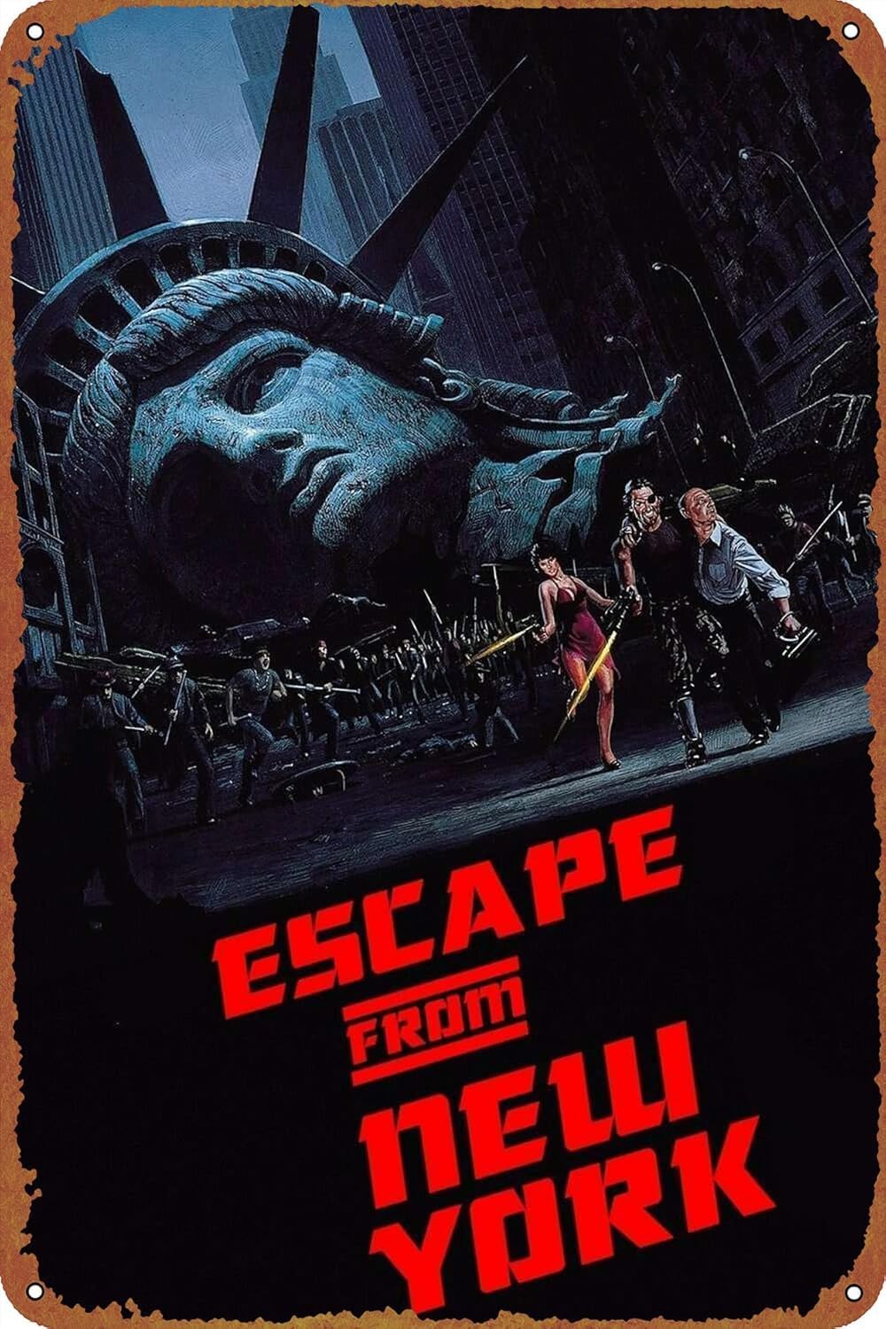 Home Office York - Escape from New York Movie Poster