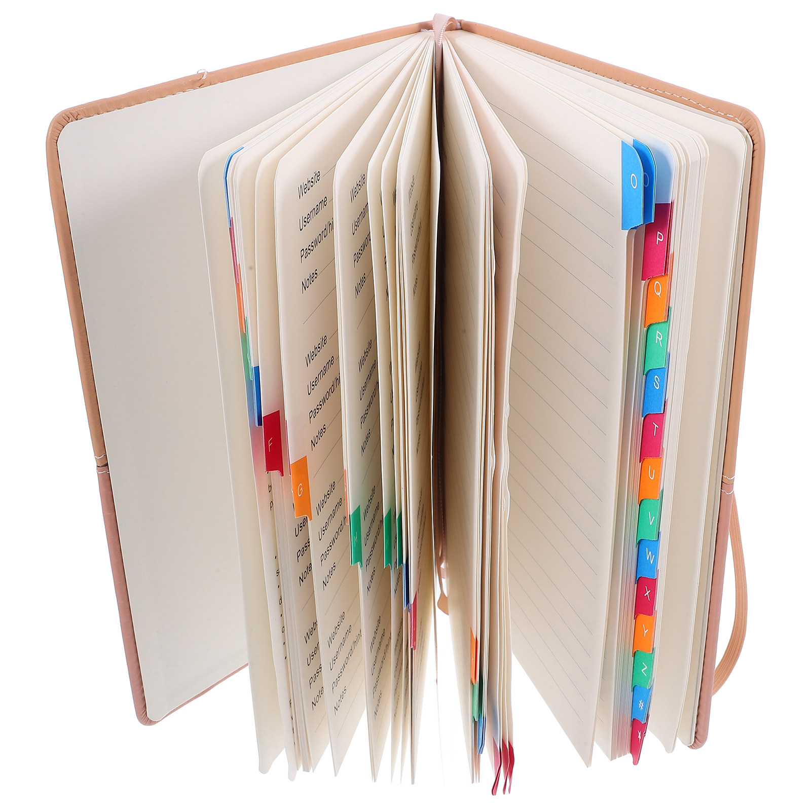 Home Office Phone Number - Small Address Book A5 Portable Organizer