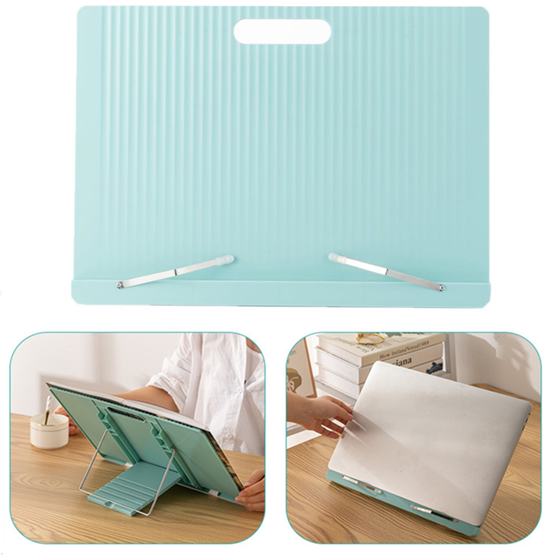 Laptop Stand Foldable - BEISHI Adjustable Desktop Book Stand for