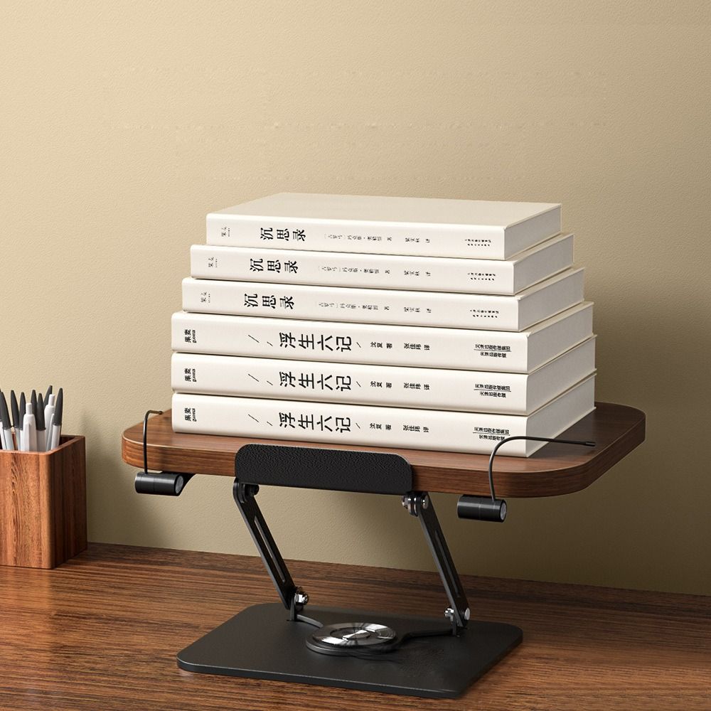 Laptop Stand Foldable - Solid Wood Reading Rack Foldable 360°