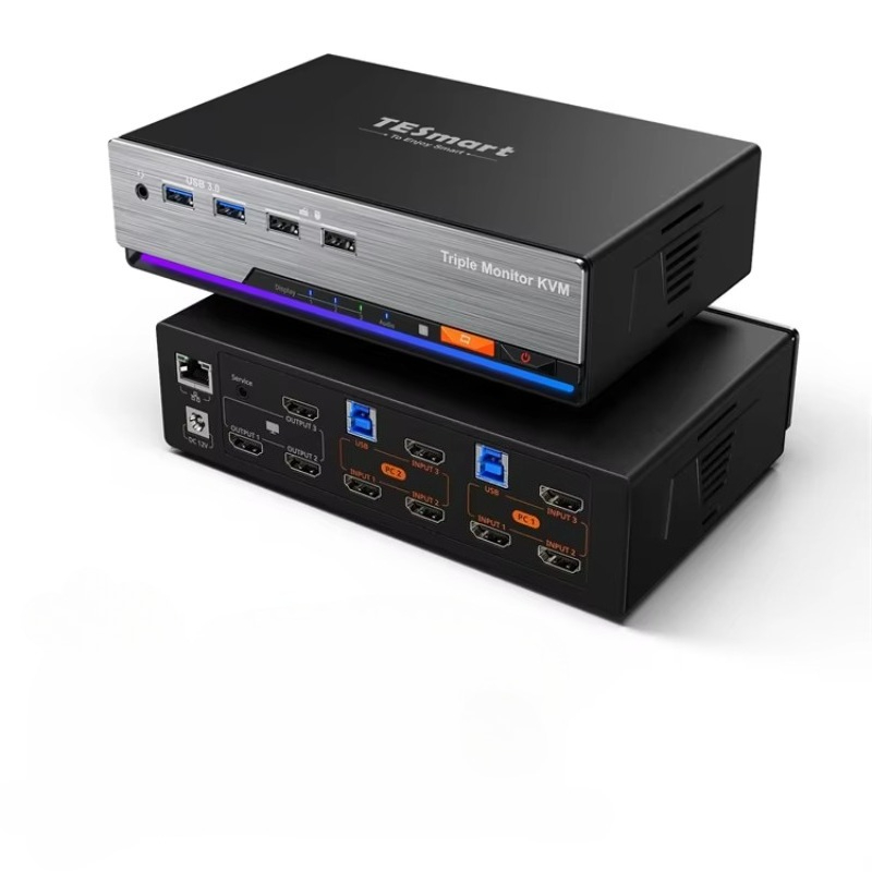 Home Office Kvm Switch - 4K 60Hz for HDMI KVM Switch