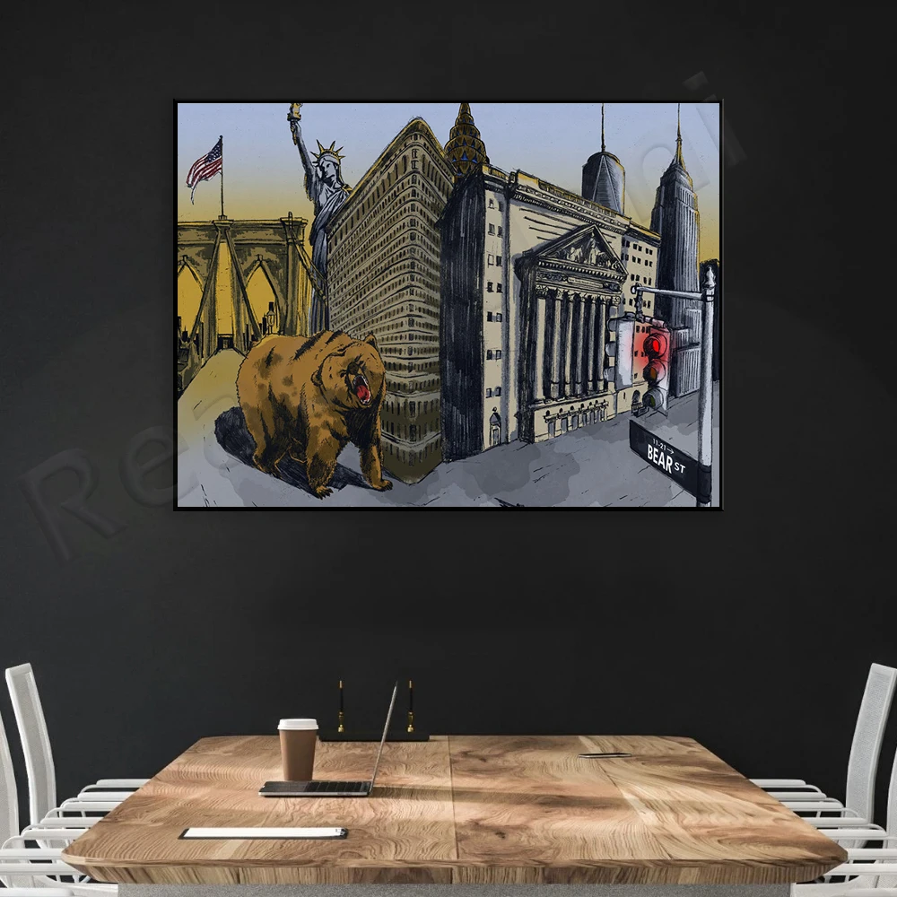 Home Office York - Bear Artwork | New York |