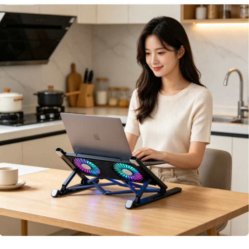 Laptop Stand Foldable - New Laptop Cooler Base Stand Foldable