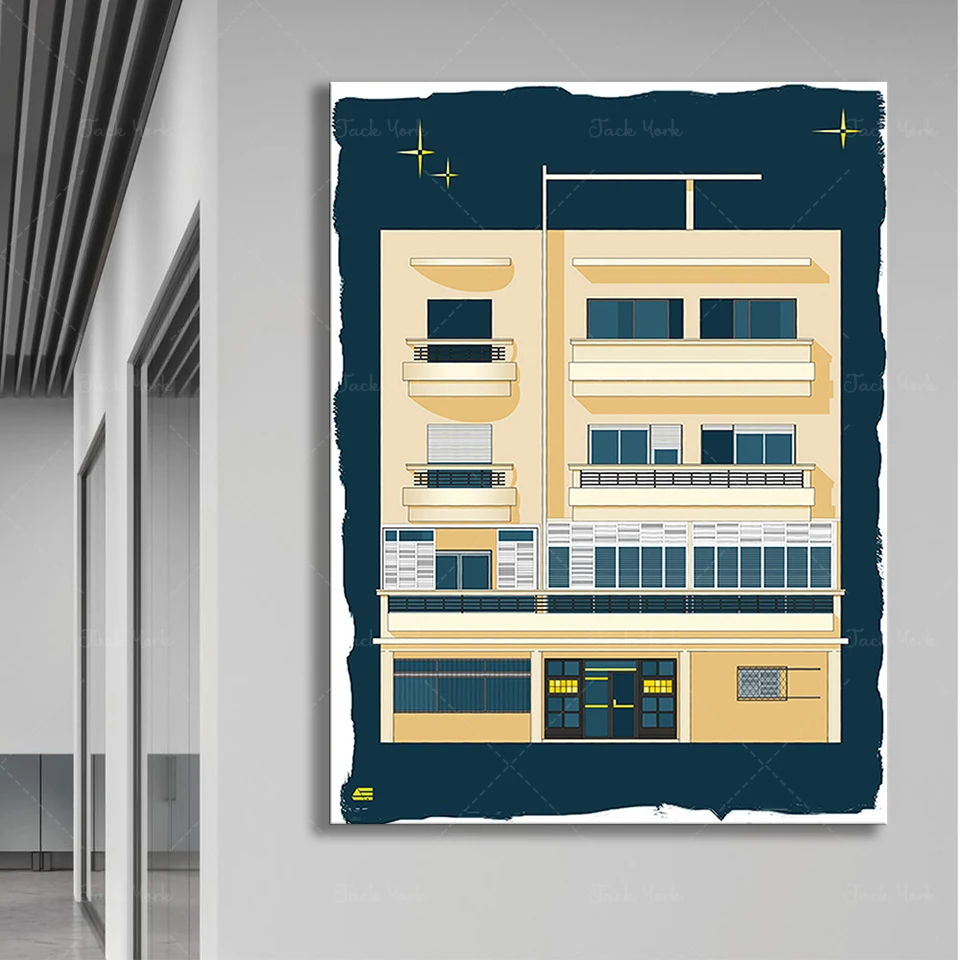 Home Office York - Bauhaus Tel Aviv Print Modern Printable