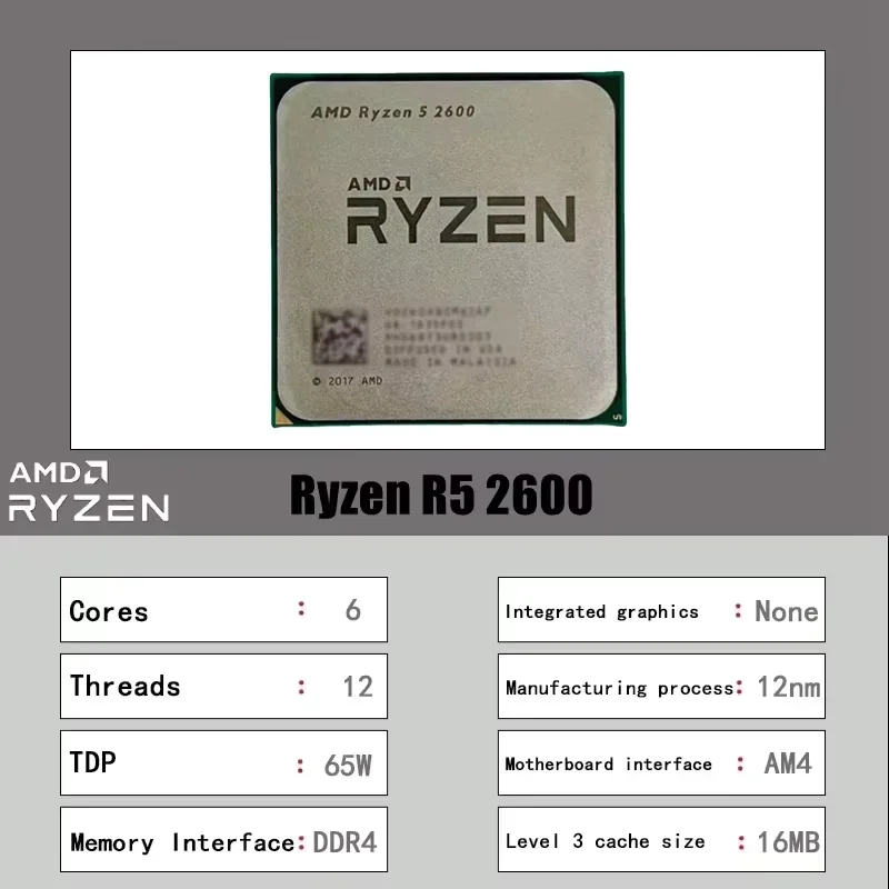 Budget Multi-task AMD Ryzen 5  - Home Office Budget recension och pris