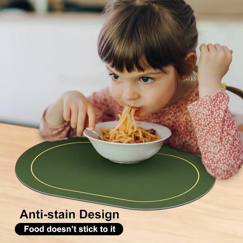 Table Leather Placemats, Heat  - Desk Mat Leather recension och pris