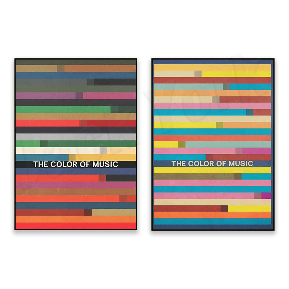 Jazz album print, Bauhaus post - Home Office York recension och pris