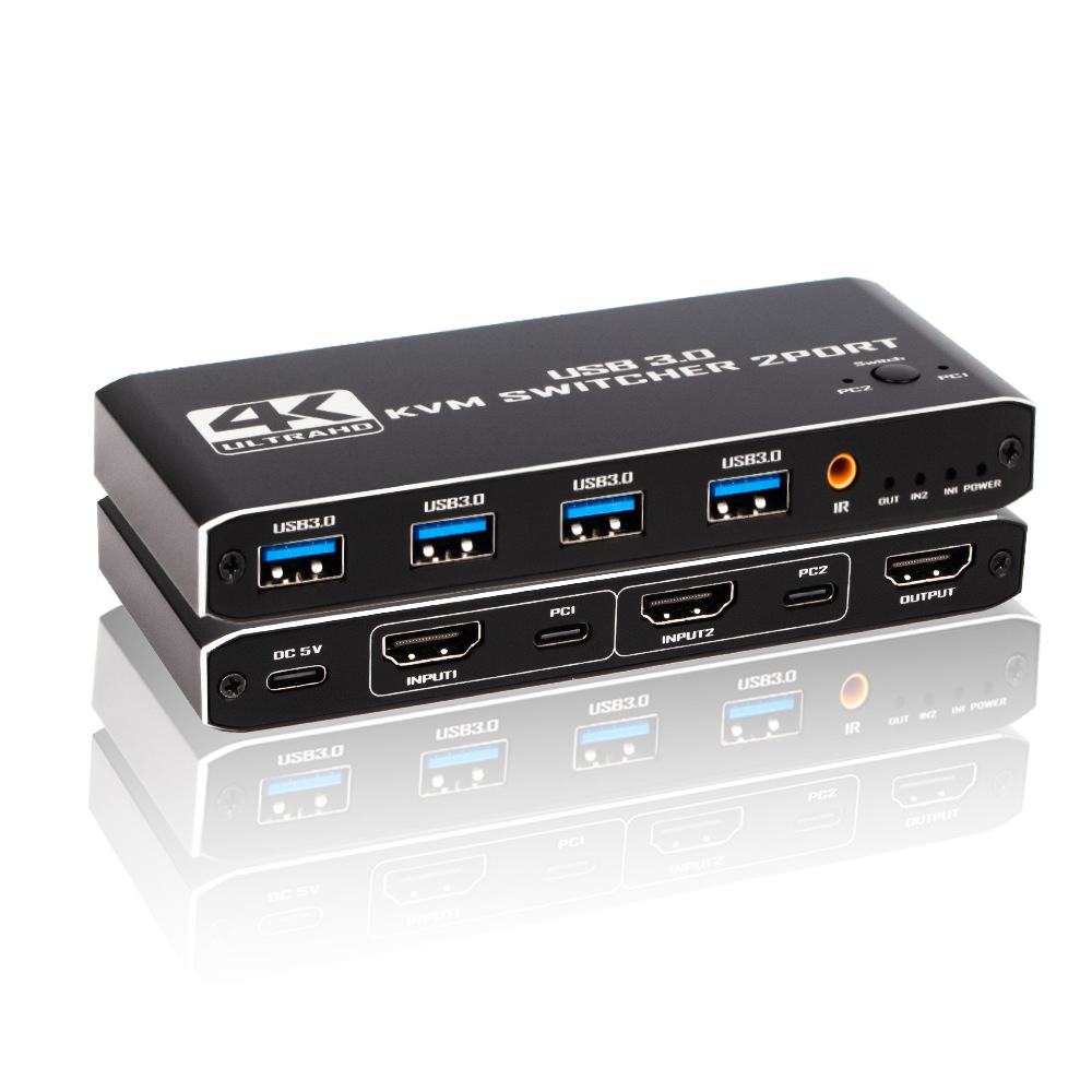 Universal 2 In 1 HDMI KVM Swit - Home Office Kvm Switch recension och pris