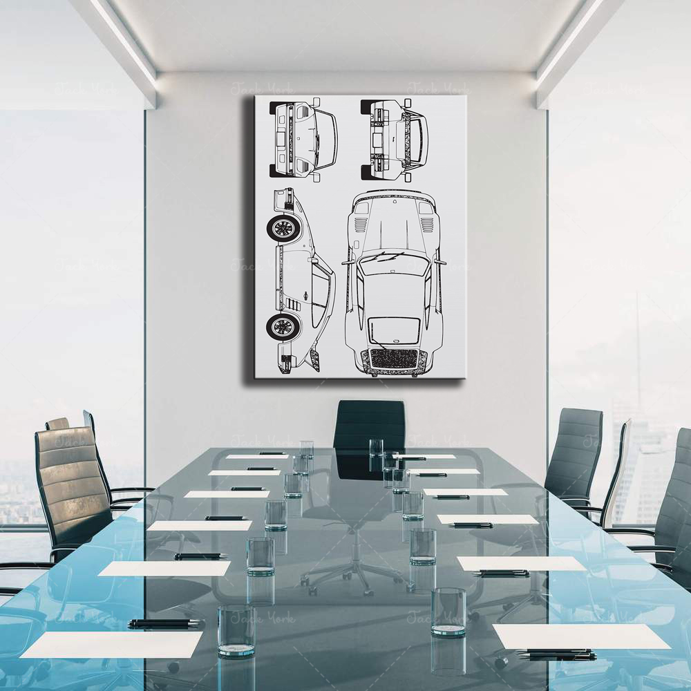 Gift for him Vintage car | Min - Home Office York recension och pris