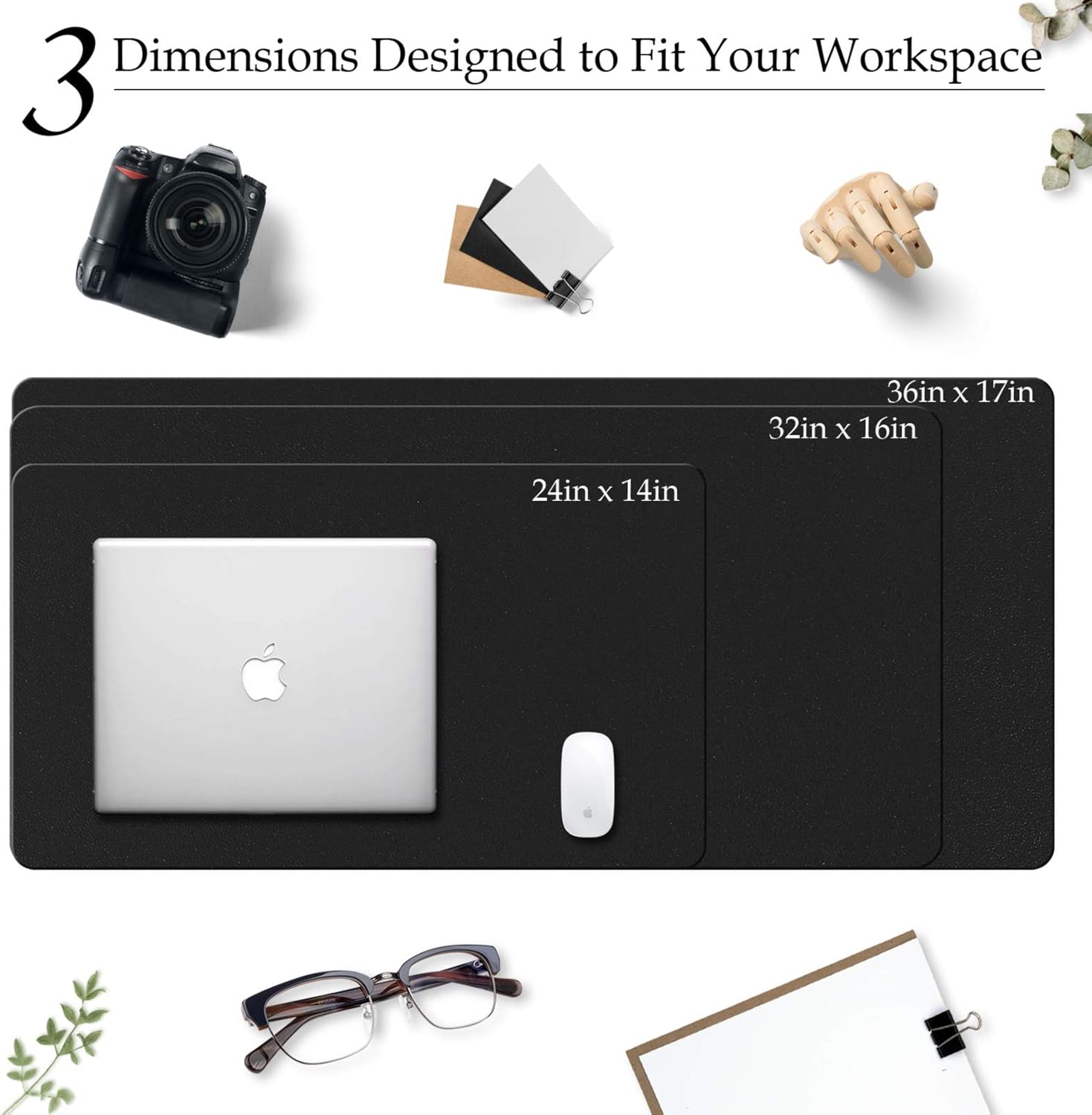 Large Size Leather Desk Pad,Of - Desk Mat Leather recension och pris