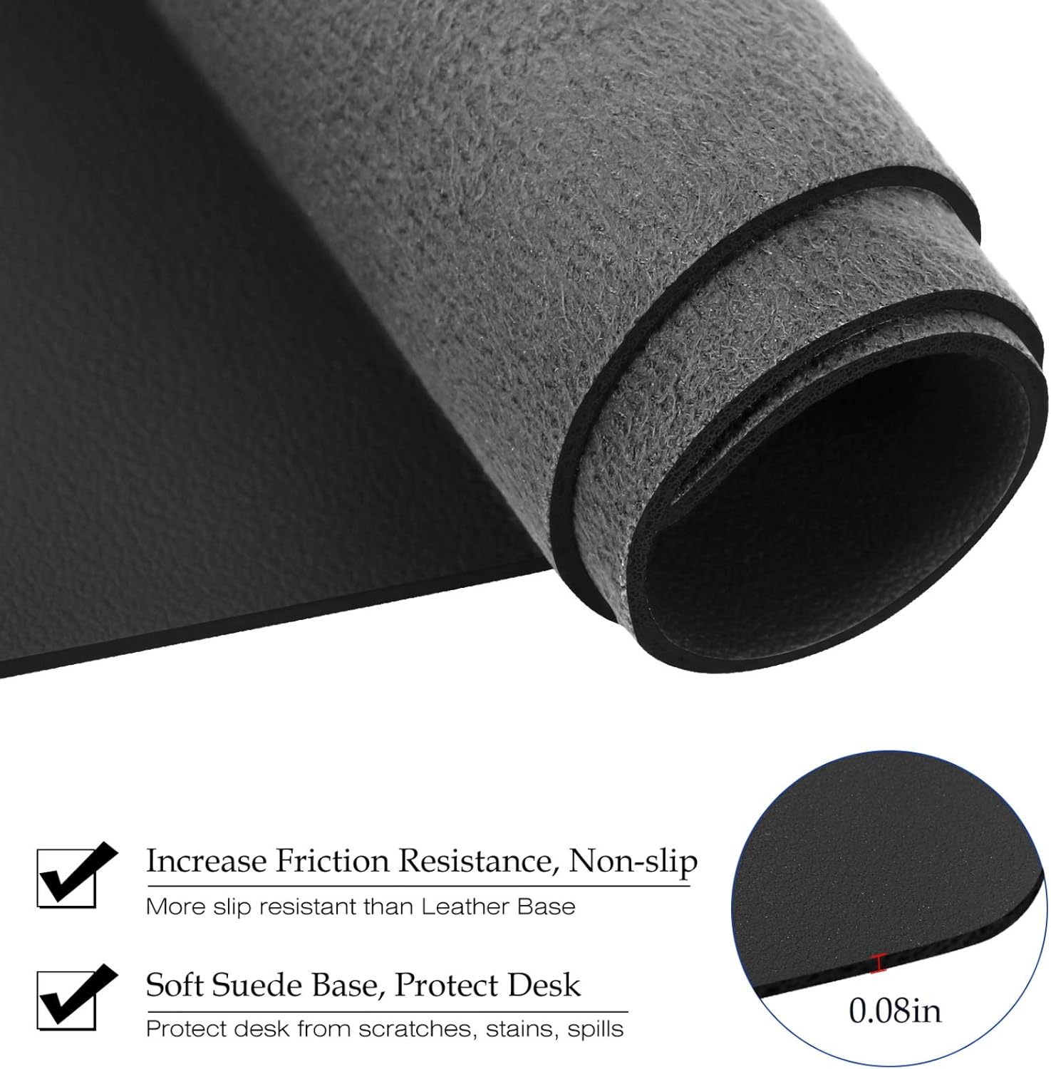 Large Size Leather Desk Pad,Of - Desk Mat Leather recension och pris