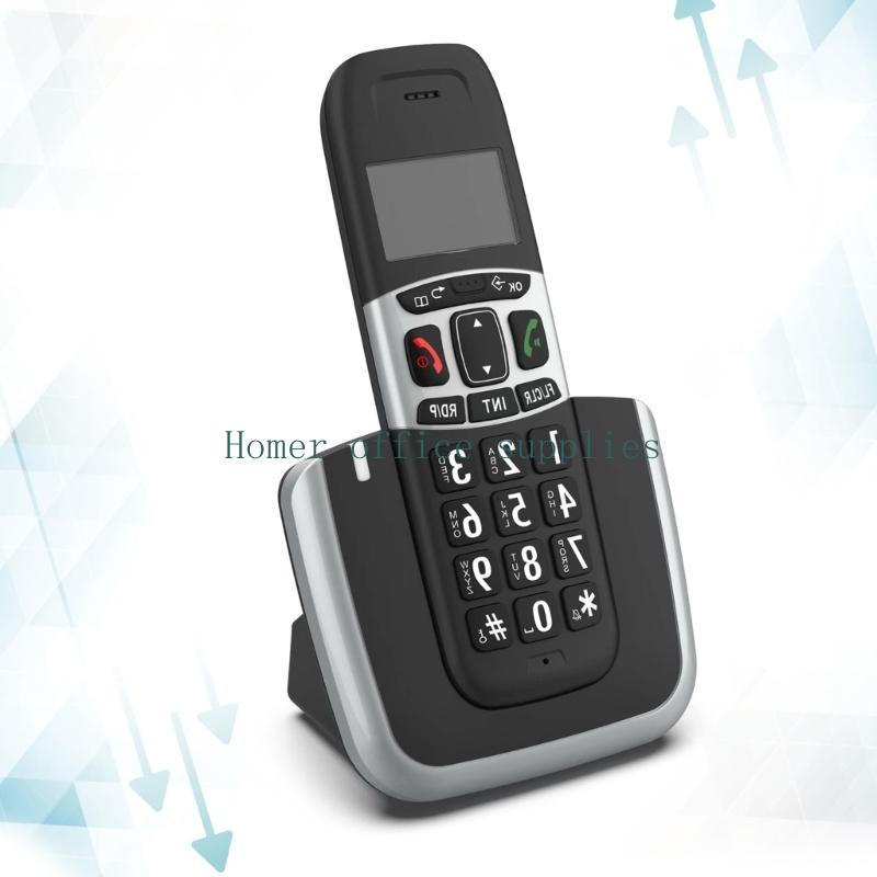 K43B Cordless Phone with Low R - Home Office Phone Number recension och pris