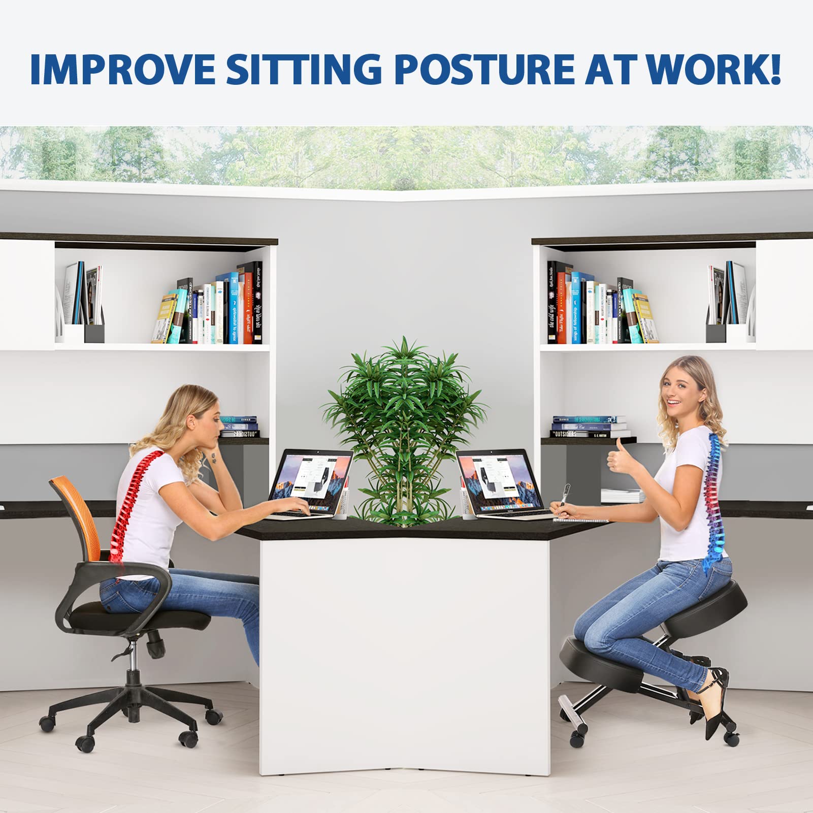 Kneeling Chair Ergonomic for O - Home Office For recension och pris