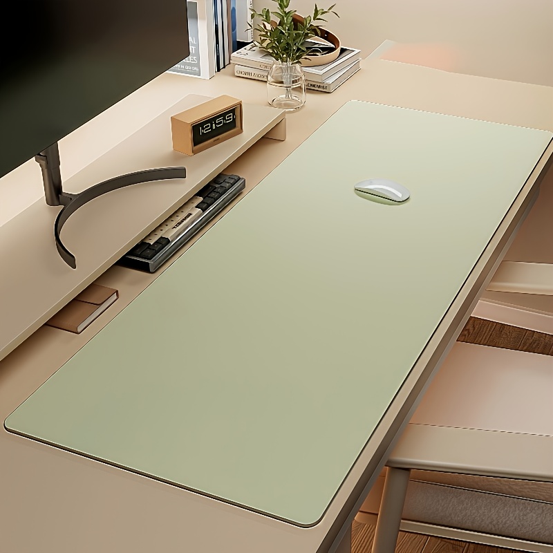 1PCS Large PU Leather Mouse Ma - Desk Mat Leather recension och pris