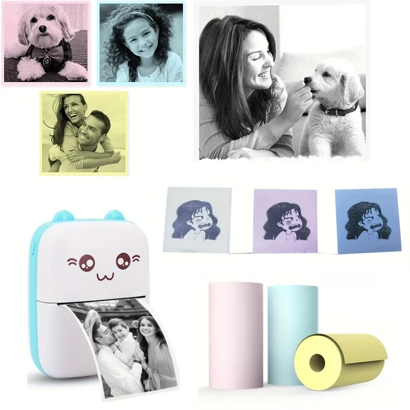 Thermal Paper MINI Printing Se - Label Maker Machine recension och pris