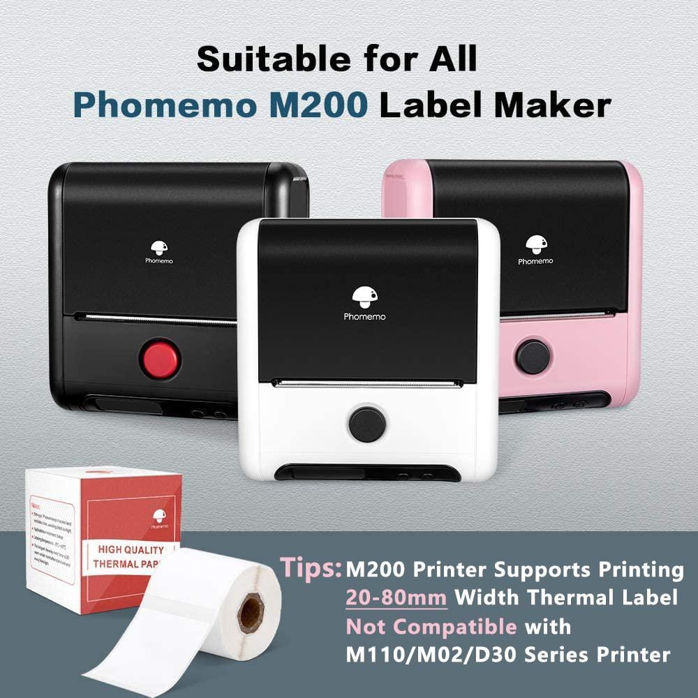 Phomemo 60/70mmx40/80mm White  - Label Maker Machine recension och pris