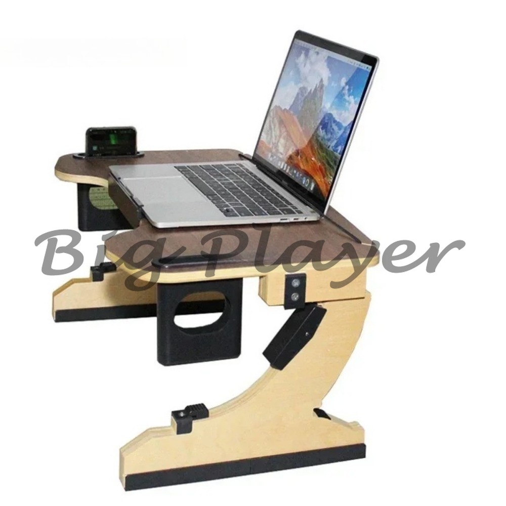 Multifunctional Wooden Foldabl - Laptop Stand Foldable recension och pris