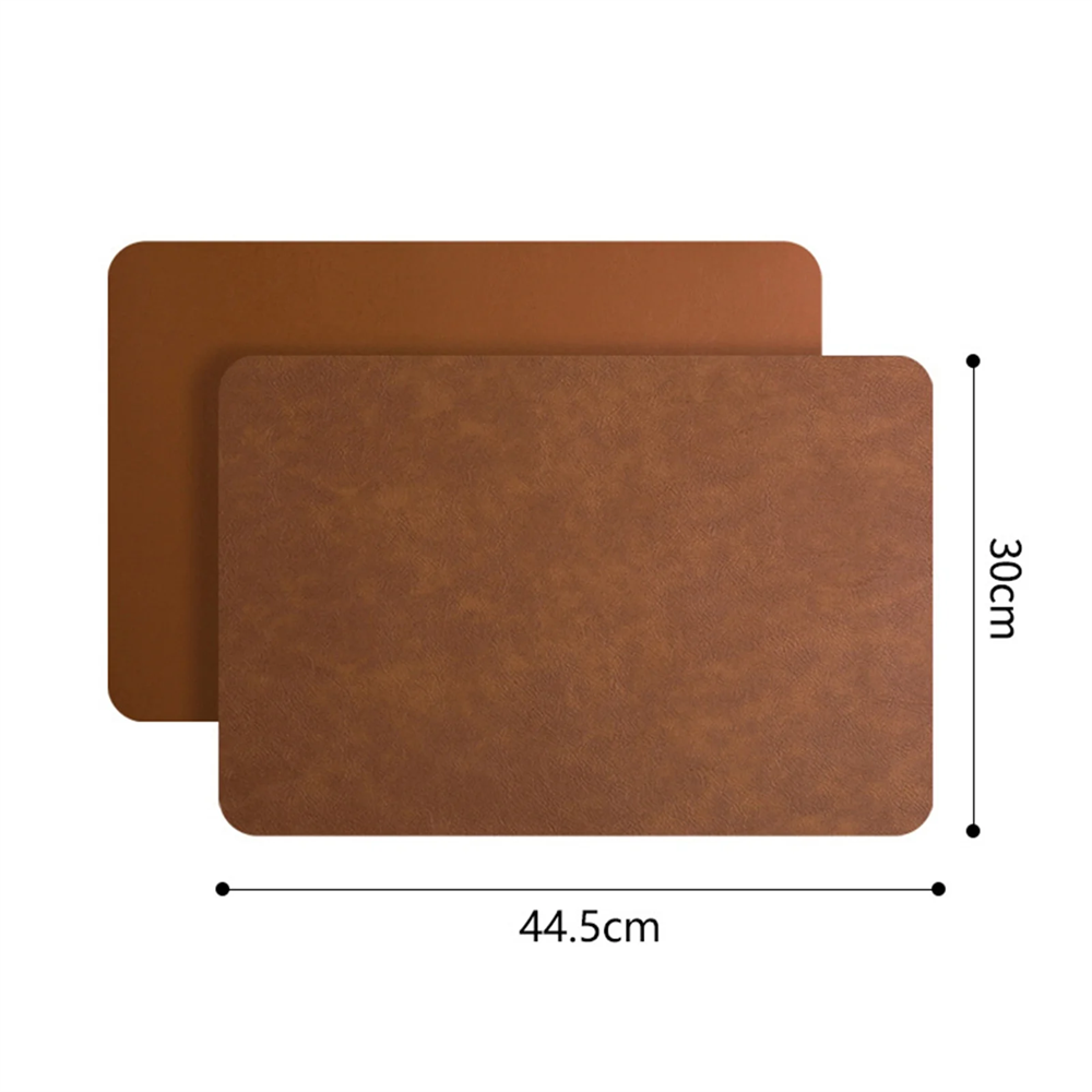 Cowhide Pattern Faux Leather P - Desk Mat Leather recension och pris