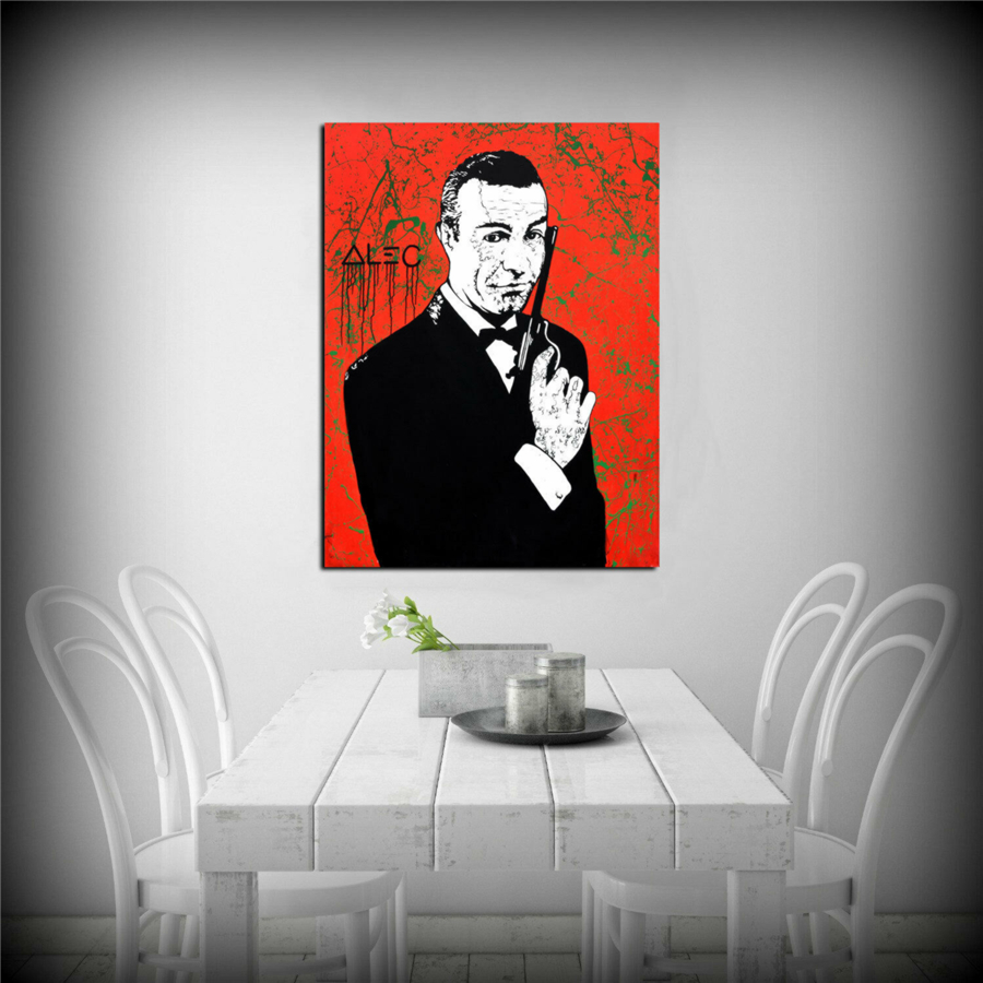 Alec Monopolys Red HD Wall Art - Home Office York recension och pris