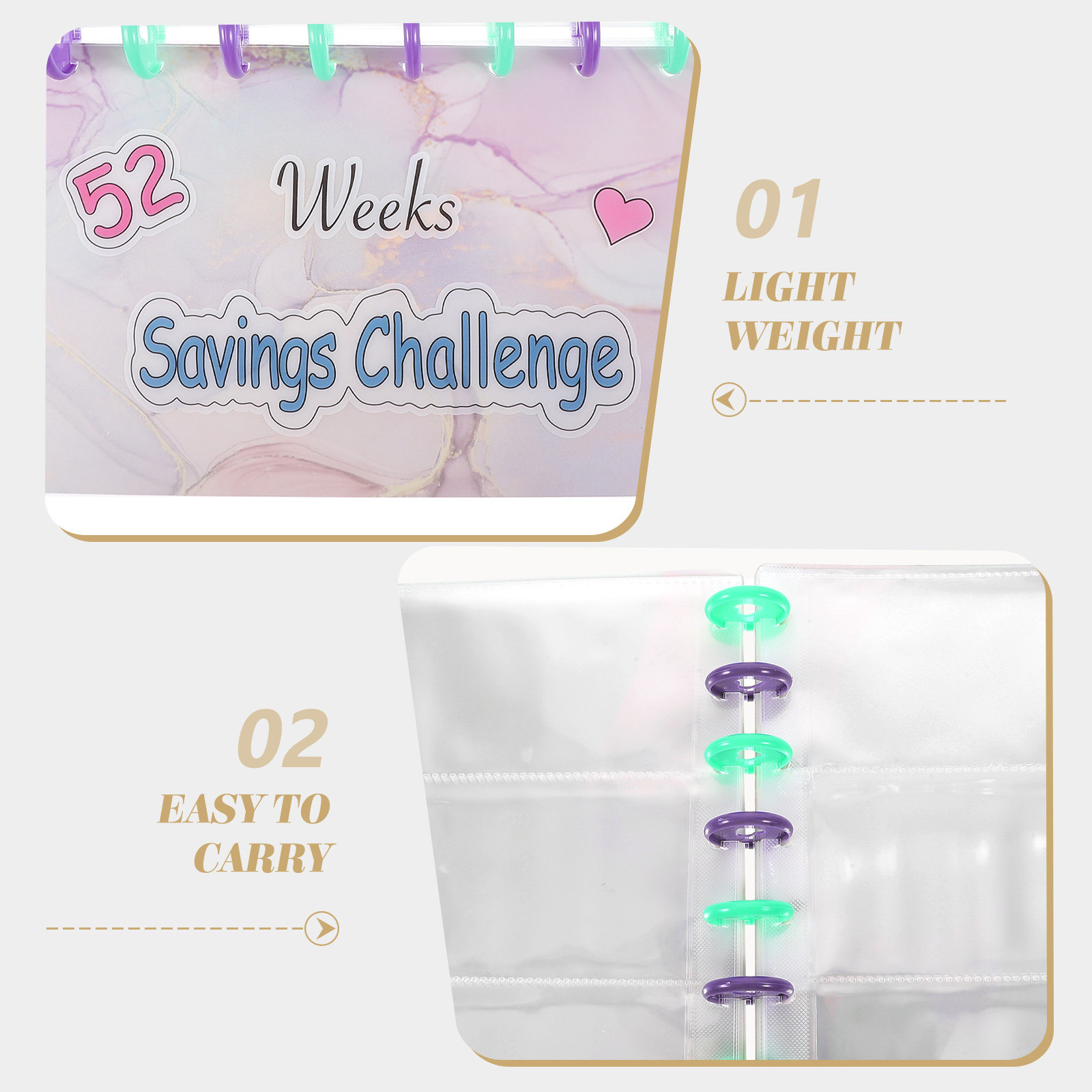 1Set PP Budget Binder with Cas - Home Office Budget recension och pris
