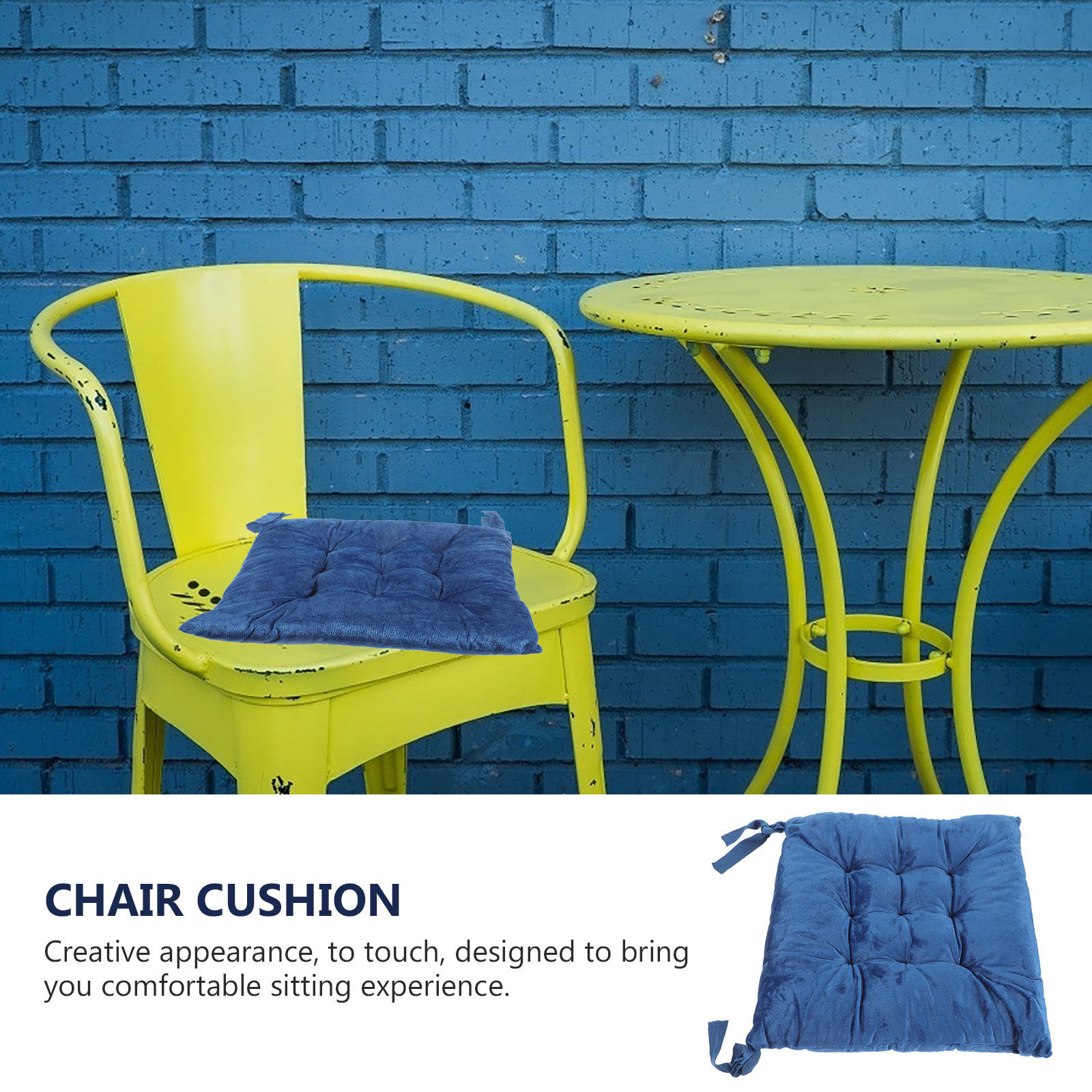 2Pcs Dining Chair Cushion Deco - Home Office Sofa recension och pris