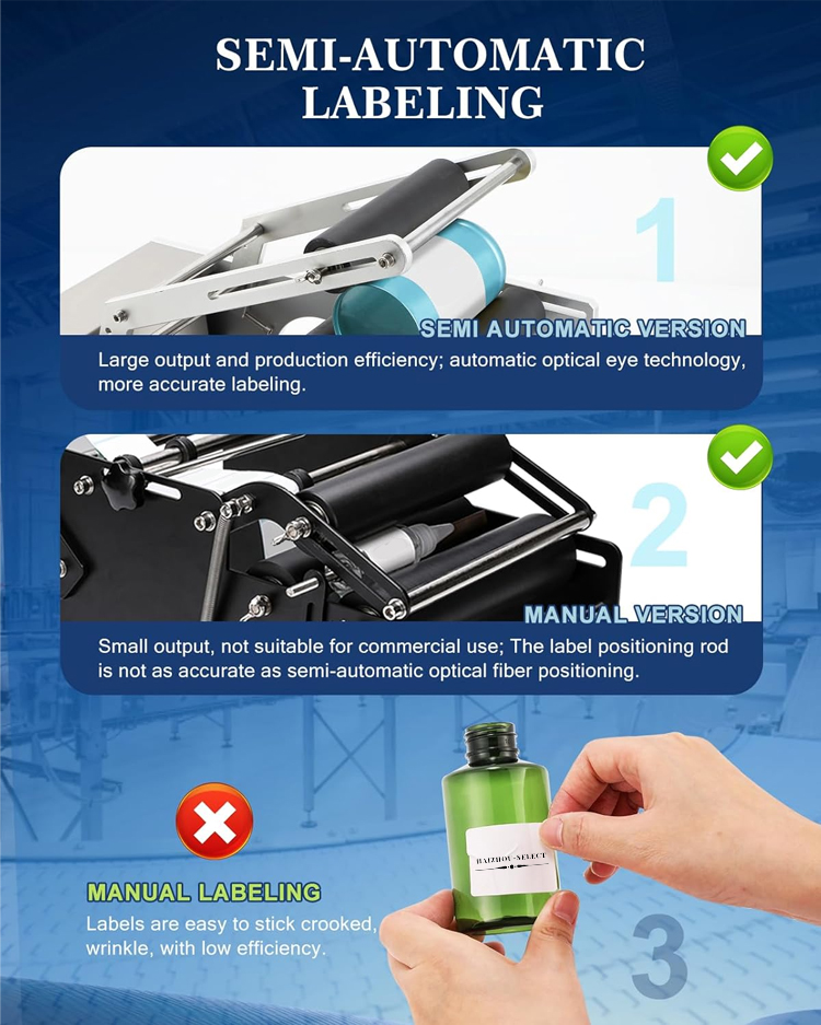 HAIZHOU MT-50 Semi-automatic R - Label Maker Machine recension och pris
