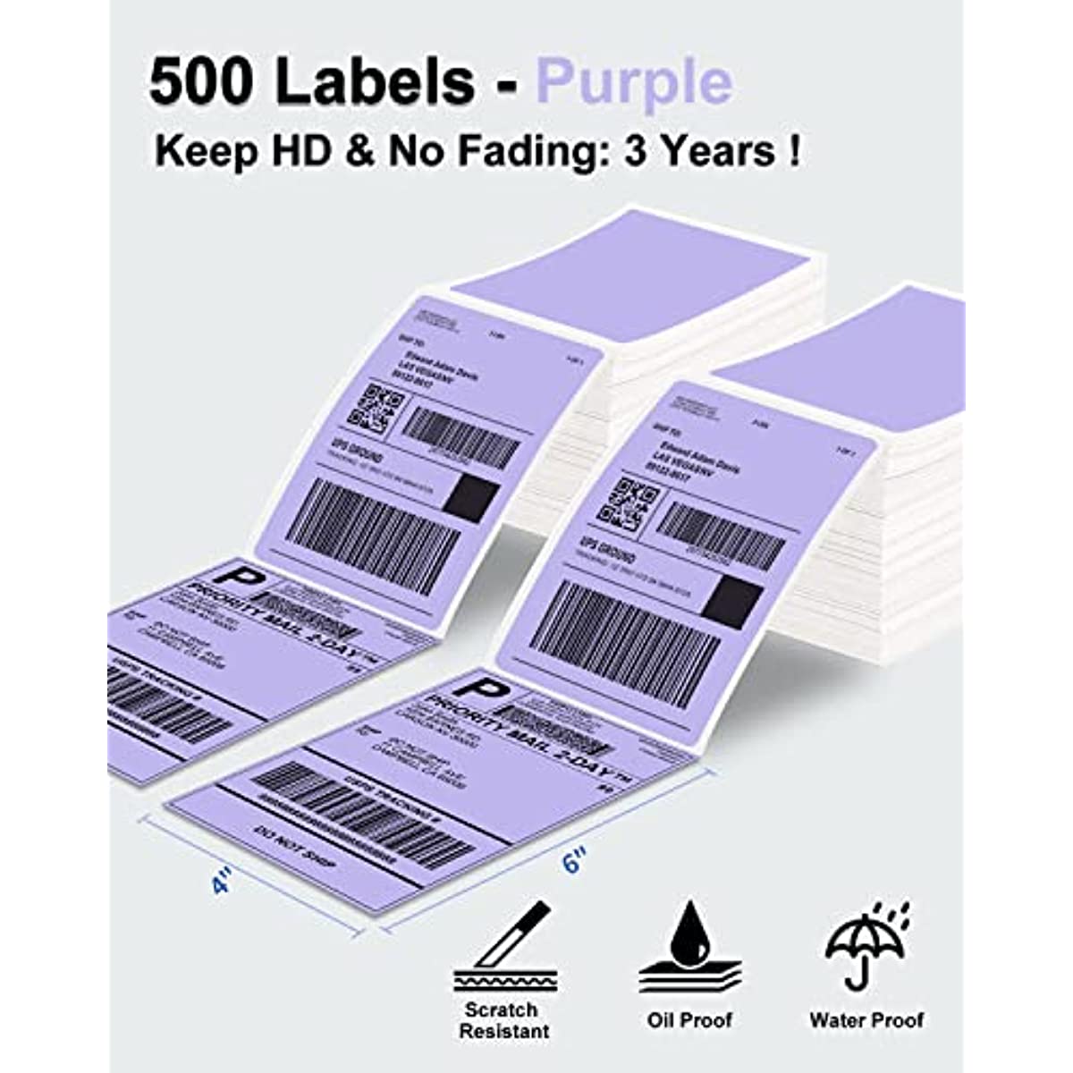 Phomemo 4x6 Thermal Labels for - Label Maker Machine recension och pris