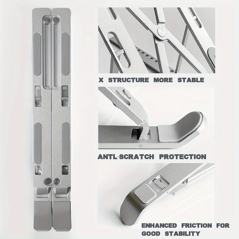 Adjustable Aluminum Laptop Sta - Laptop Stand Foldable recension och pris