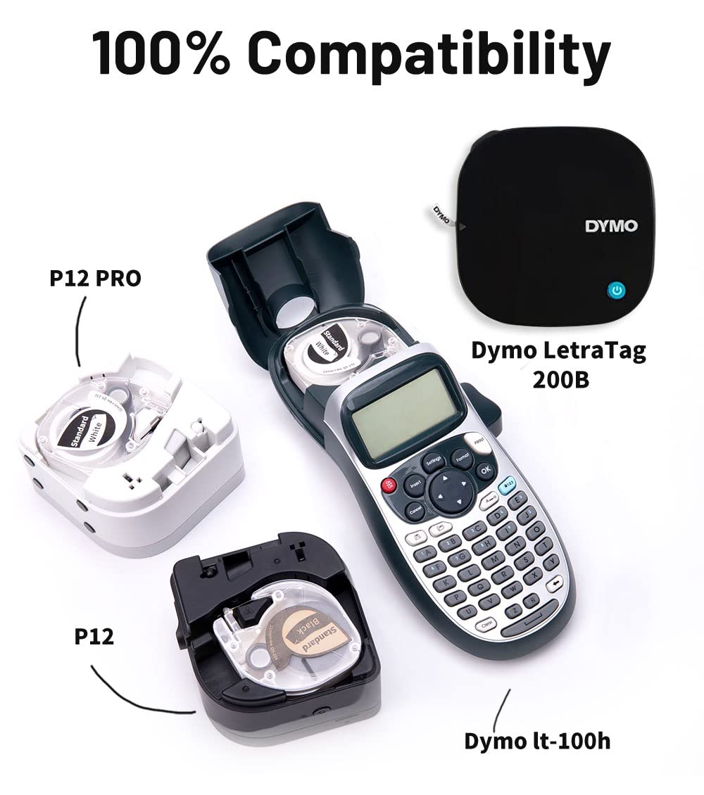 Phomemo Stain Ribbon Tape 12mm - Label Maker Machine recension och pris