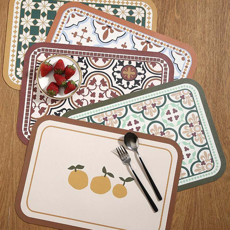 Retro American Heat Resistant  - Desk Mat Leather recension och pris