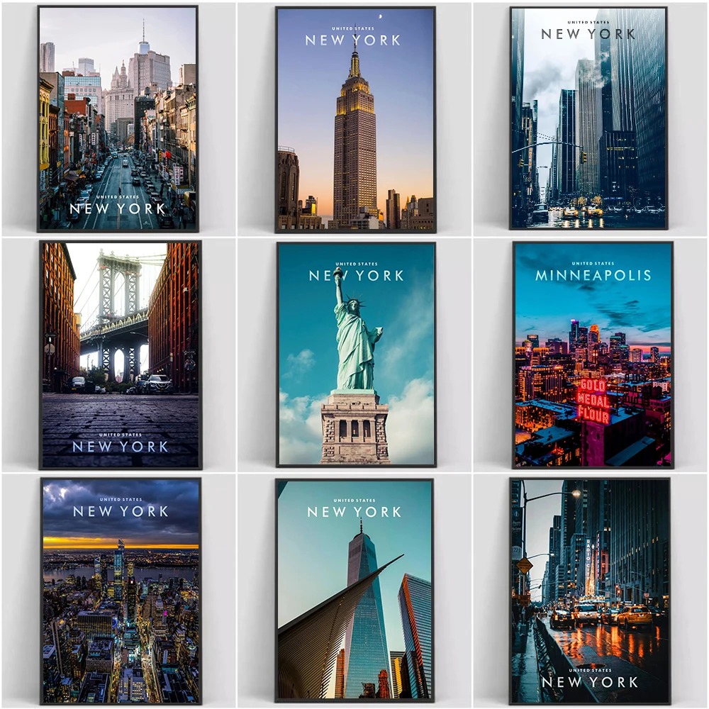 New York City Travel Landscape - Home Office York recension och pris