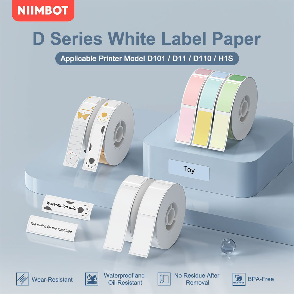 Niimbot D110 Label Paper Roll  - Label Maker Machine recension och pris