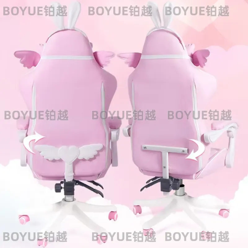 Pink Gaming Chair Ergonomic Sw - Home Office Ergonomics recension och pris