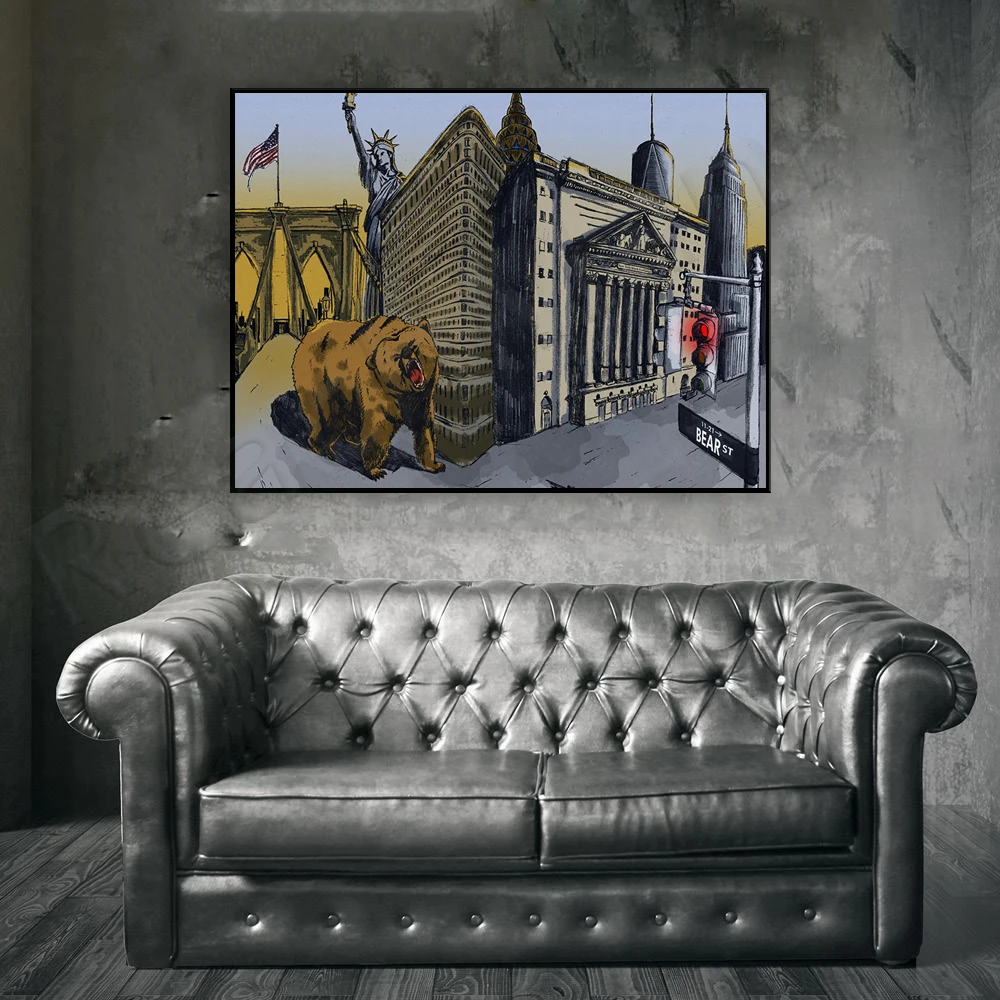 Bear Artwork | New York | Bear - Home Office York recension och pris