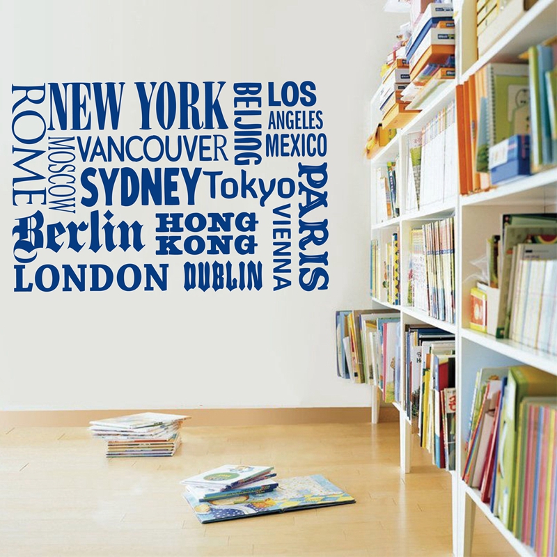 New York London Paris Quote wa - Home Office York recension och pris