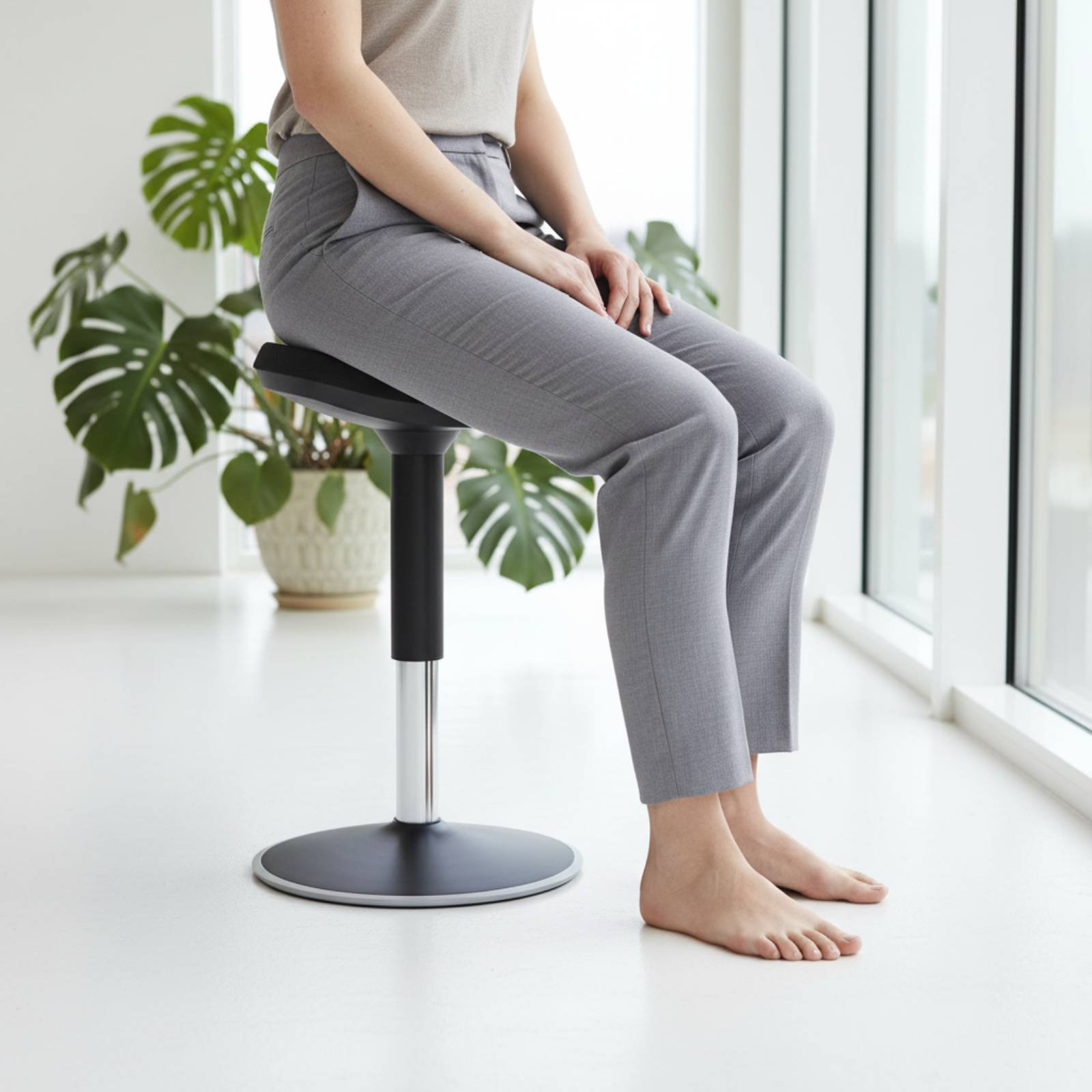 Saddle Stool Comfortable Long  - Home Office For recension och pris