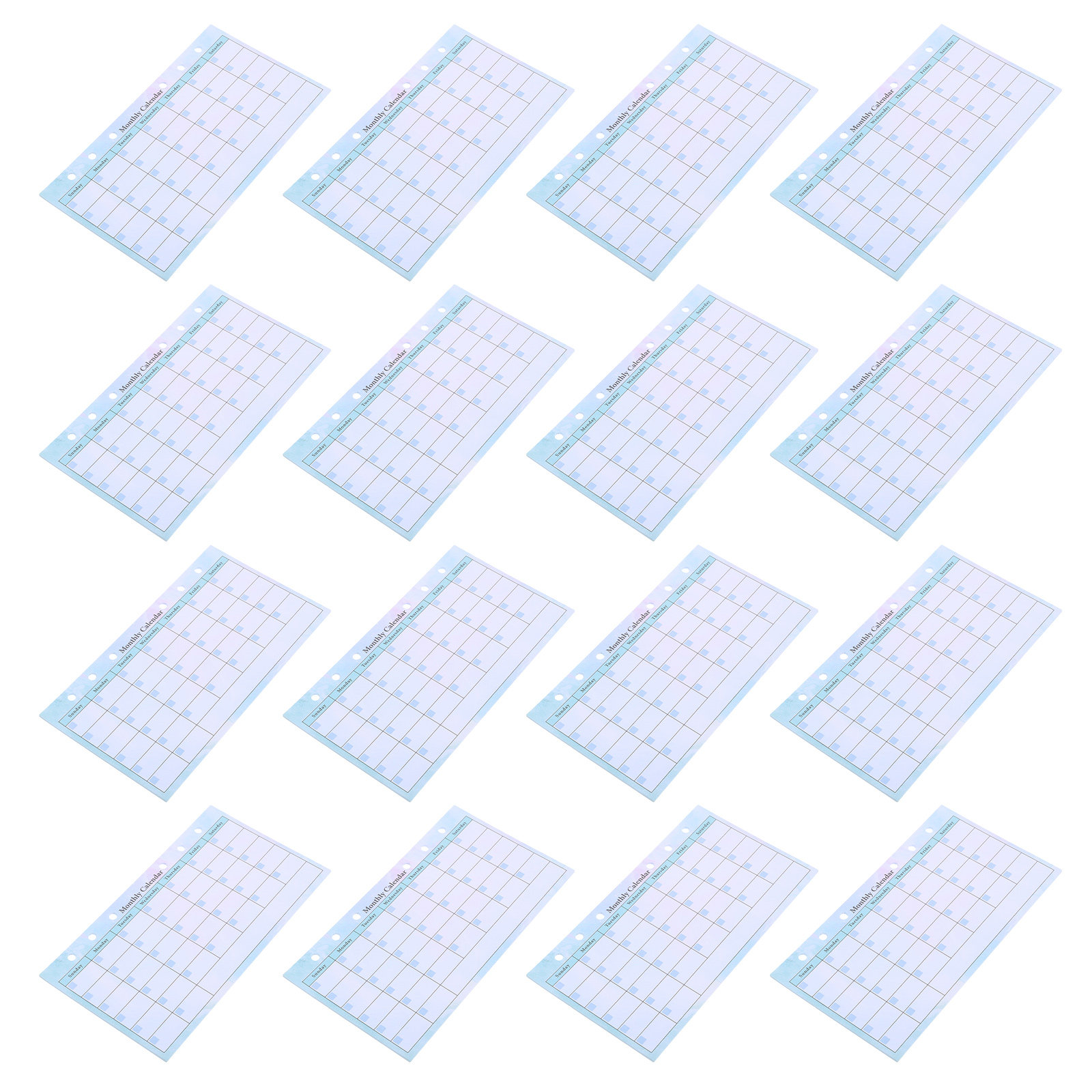 14Sheets A6 Monthly Planner Re - Home Office Budget recension och pris