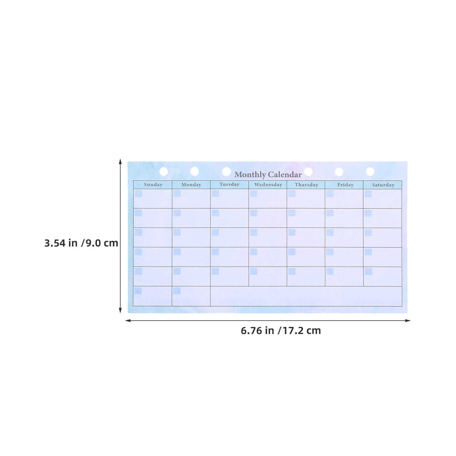 14Sheets A6 Monthly Planner Re - Home Office Budget recension och pris