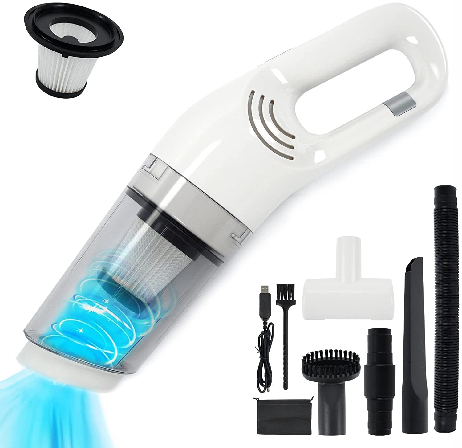 Wireless Car Vacuum Cleaner Ha - Home Office Sofa recension och pris