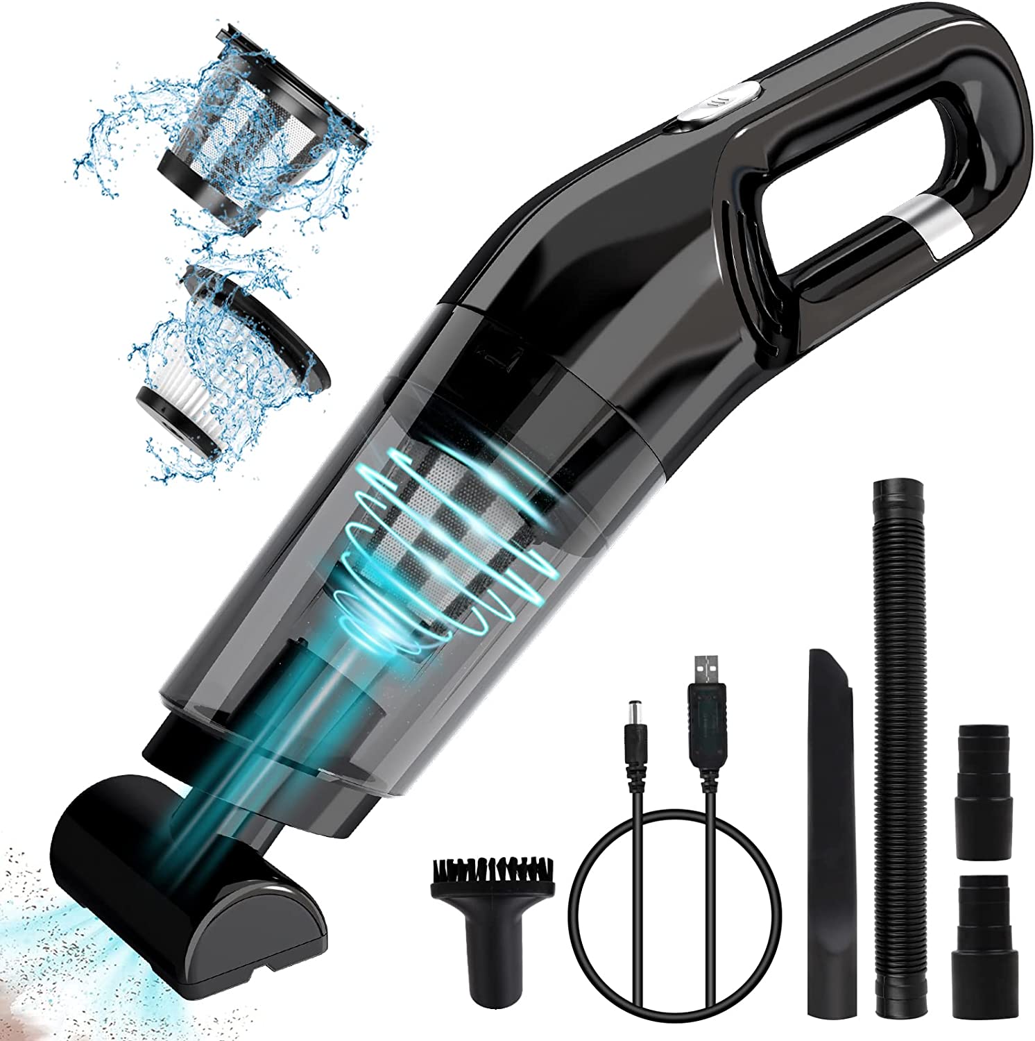 Wireless Car Vacuum Cleaner Ha - Home Office Sofa recension och pris