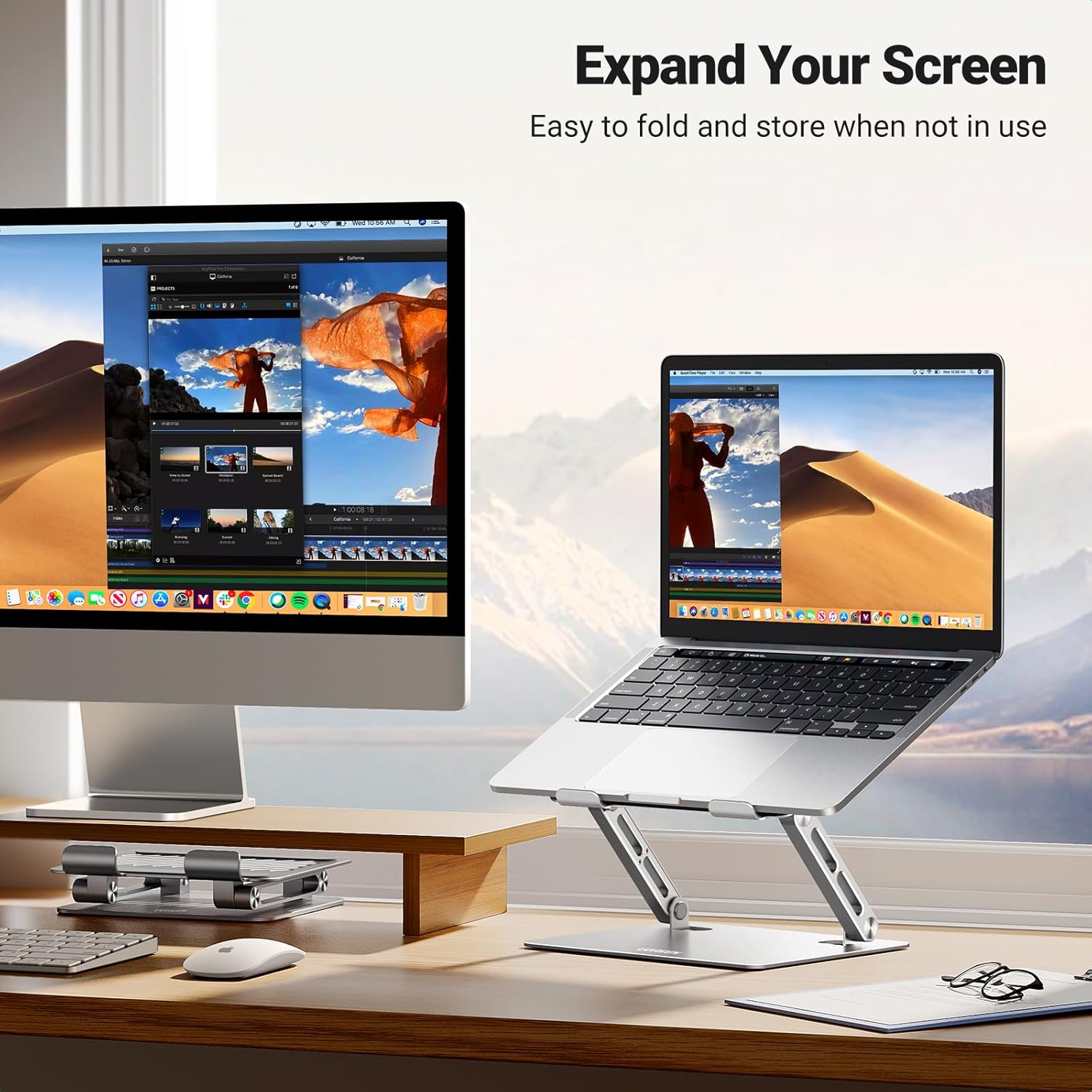 UGREEN Laptop Stand, Adjustabl - Laptop Stand Foldable recension och pris