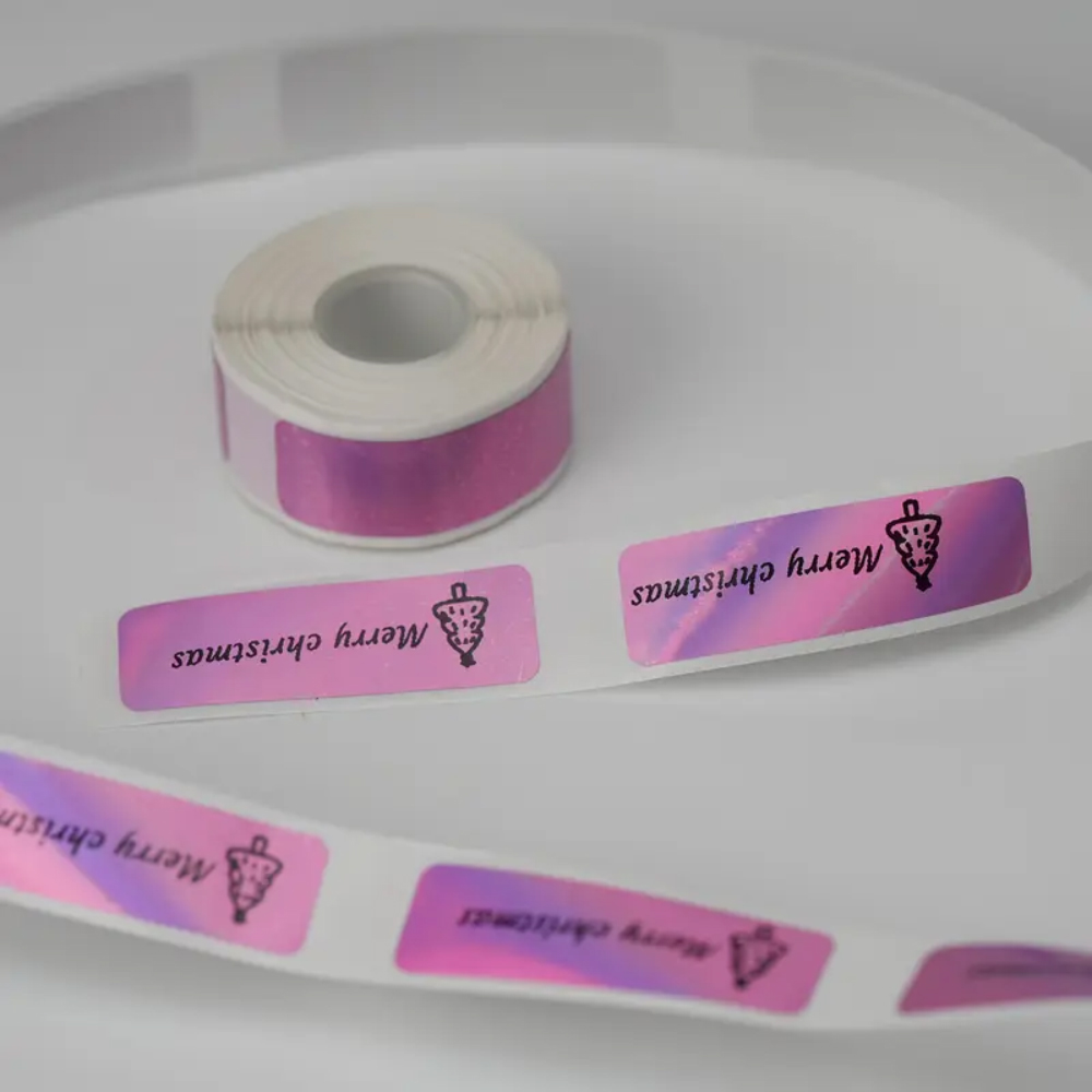 2 Roll 12*40mm Holographic Lab - Label Maker Machine recension och pris