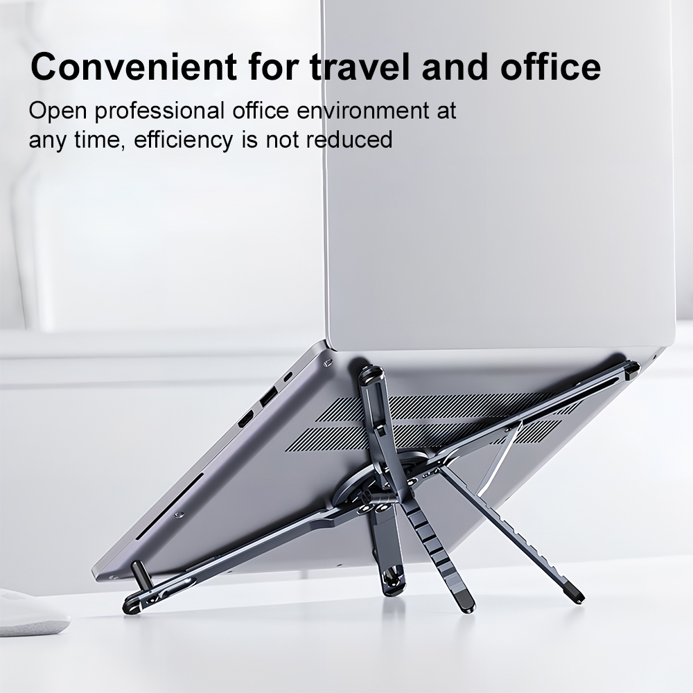 Portable Magnetic Phone Holder - Laptop Stand Foldable recension och pris