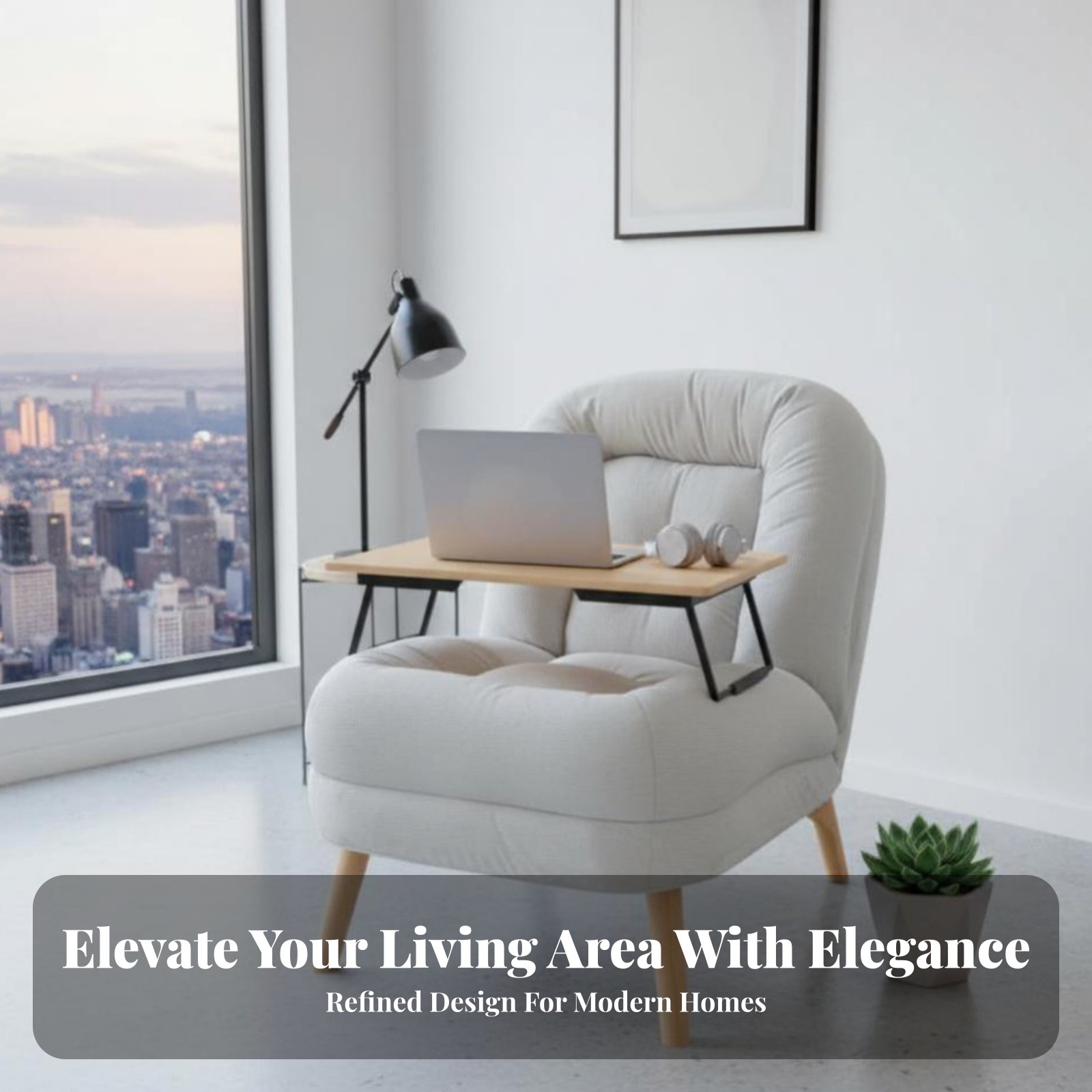 Plush Cocoon Chair Soft and Co - Home Office Sofa recension och pris
