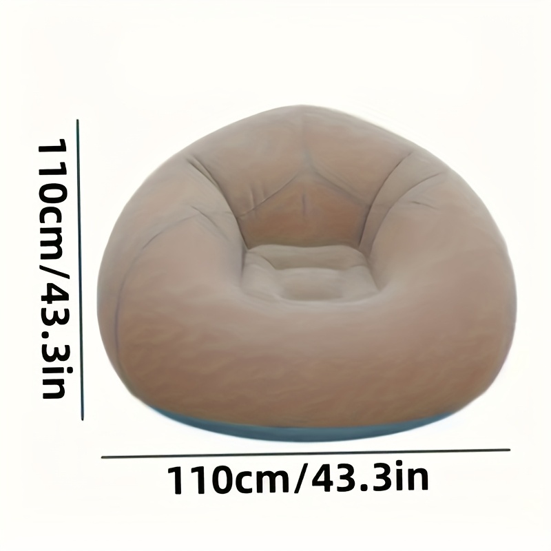 Flocked PVC Inflatable Sofa Ch - Home Office Sofa recension och pris